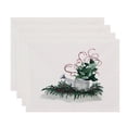 thumbnail image 2 of Gardener's Holiday Delight Geometric Print Placemat, 2 of 2