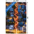 thumbnail image 3 of Light Trails on Lombard Street Wall Poster, 22.375" x 34", 3 of 3