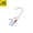 Blue9, variant on Iumwxz Stainless Steel Hook Clip with Rubber Coated Tips, 360 Degree Rotating Hanger Clip for Pants Leggings Towels Socks Hats, Portable Space Saving Clothes Drying Clip for Home Travel Camping RV