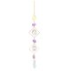 thumbnail image 2 of Metal Rainbow Collection Hanging Sun Crystal Prisms Home Wall Decor (K), 2 of 5