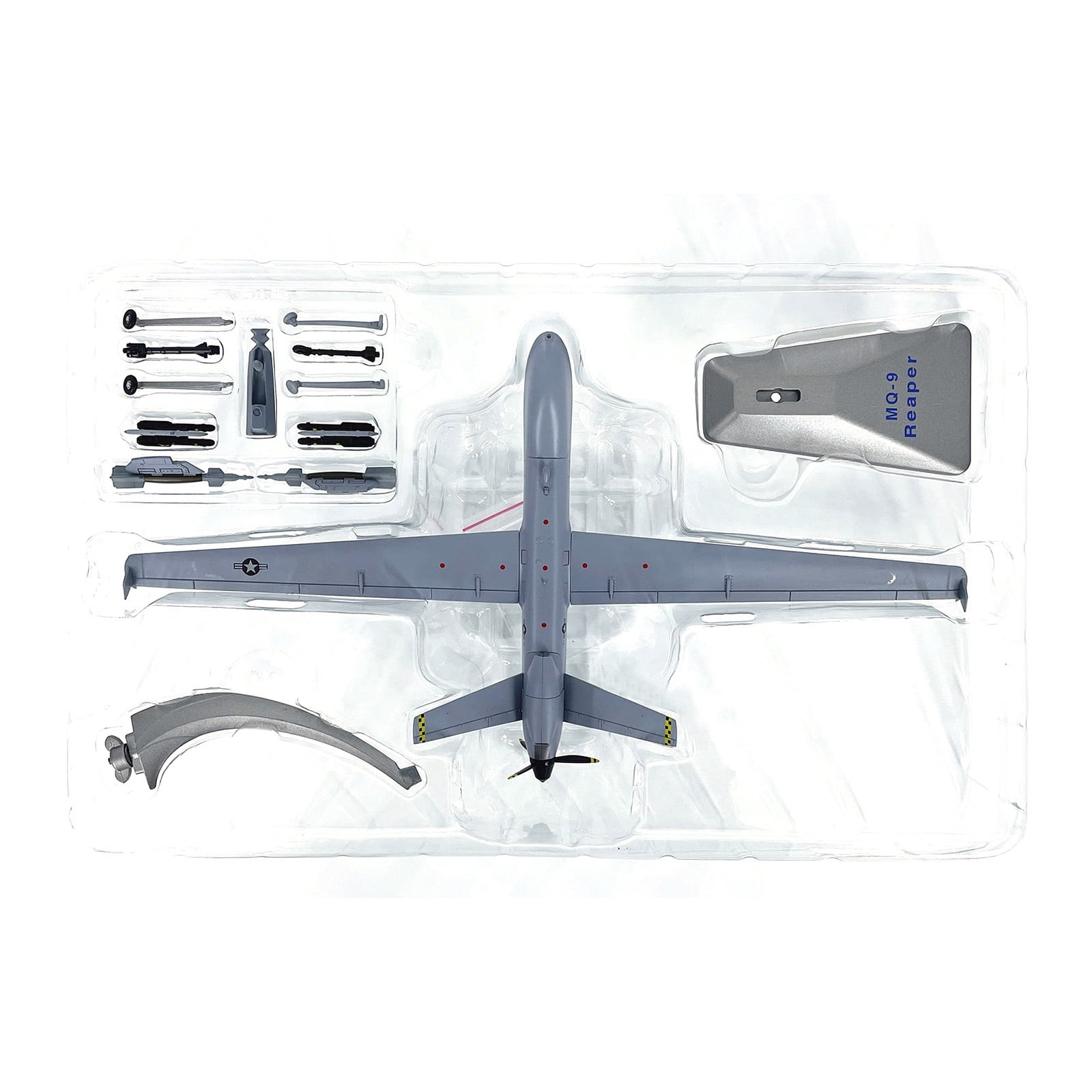TAPDRA MQ-9 Reaper UAV Desktop Decor Model, US Air Force Themed, Ideal for Plane Enthusiasts