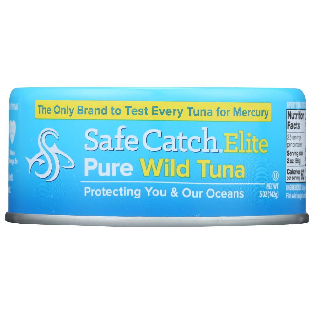 Safe Catch Elite Lowest Mercury Solid Wild Tuna Steak, 5 oz Can The