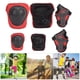 thumbnail image 5 of Rodilleras, coderas y muñequeras para niños para aventuras en patinaje sobre ruedas y ciclismo. Conjunto de equipo de protección, 5 of 8