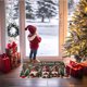 thumbnail image 4 of Uuiauoio Christmas Themed Floor Mat with Non-Slip Backing, Absorbent Bathroom and Kitchen Rug for Holiday Decor, Mat for Doorway and Living Room, 4 of 6