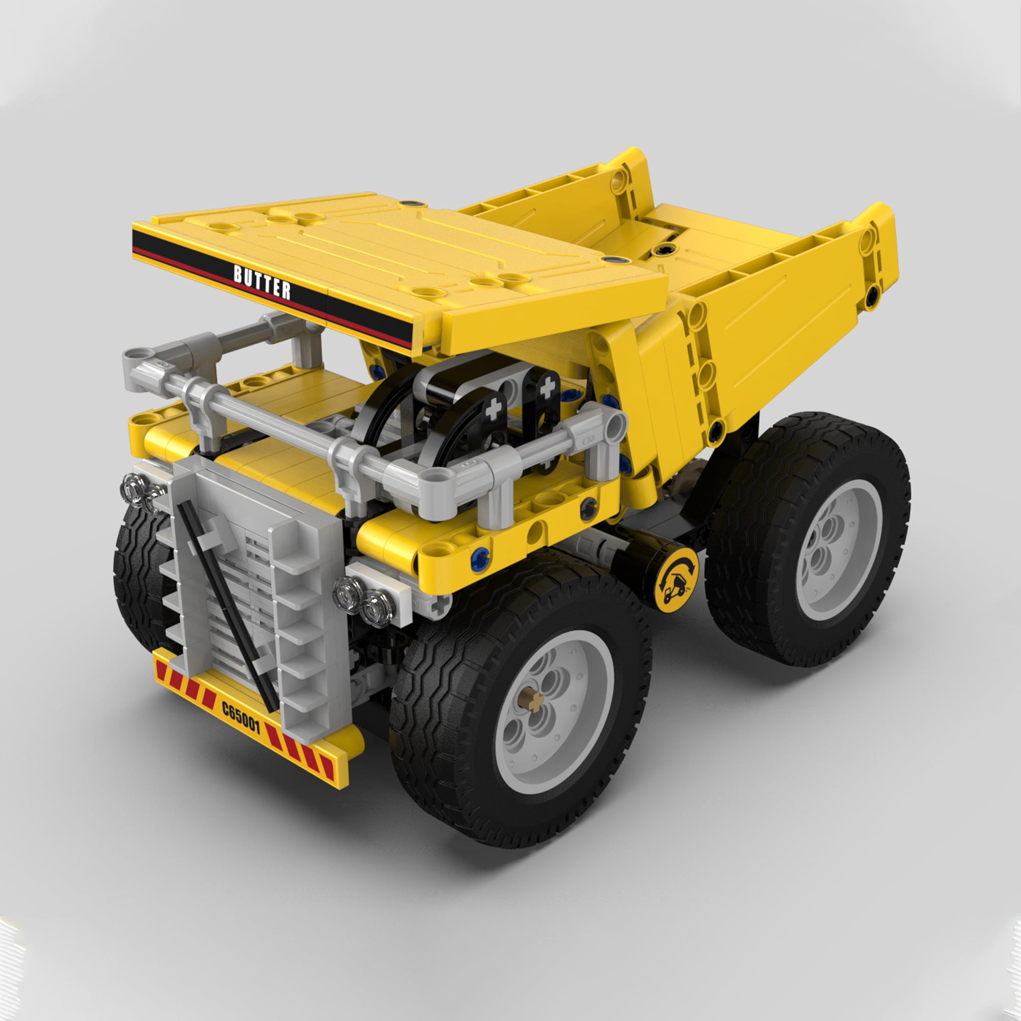 CaDA Mining Truck Building Set - 372 Pcs Construction Vehicle Toy for Kids