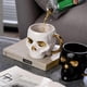 thumbnail image 4 of Halloween Skull Cup with Handle Lidless Ceramic Cup Funny Water Beer Milk Cup Mocha Cup Creatives Modeling Mug,600ml A, 4 of 5