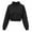 Black, variant on Womens Mock Neck Sweatshirts Long Sleeve Loose Fit Cropped Shirts Casual Soft Trendy Shirts Basic Tees Cute Y2K Fashion Pullover Top Tunics 2026 Fall Outfits Fall Winter Outfits Clothes Khaki M