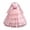 A-Pink220, variant on Flower Girl Dress Lace Long Sleeve Dresses Ruffle Mesh Layered Maxi Ball Gown For Wedding Party Holiday Birthday 4-14Y