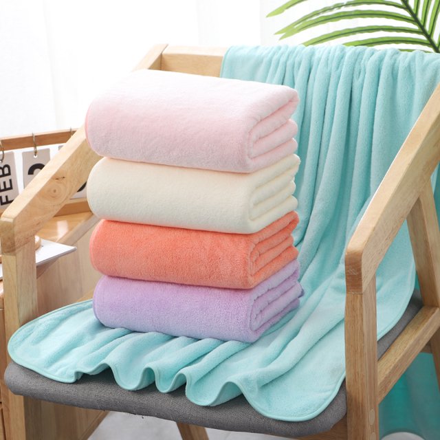 70*140cm moda sólido suave tiro ni?os manta cálida Coral tartán mantas franela LingWen 8390606476043