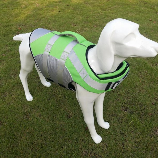 Dog Life Jacket Adjustable Ripstop Dog Life Vests for Water Safety pet