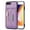 Purple, variant on Dteck Card Holder Wallet Zipper Back Case for Apple iPhone 7 Plus 5.5-inch,iPhone 8 Plus Shockproof Rubber Silicone Leather Card Pocket Hybrid Kickstand Cover with Cross Body Shoulder Strap,Purple
