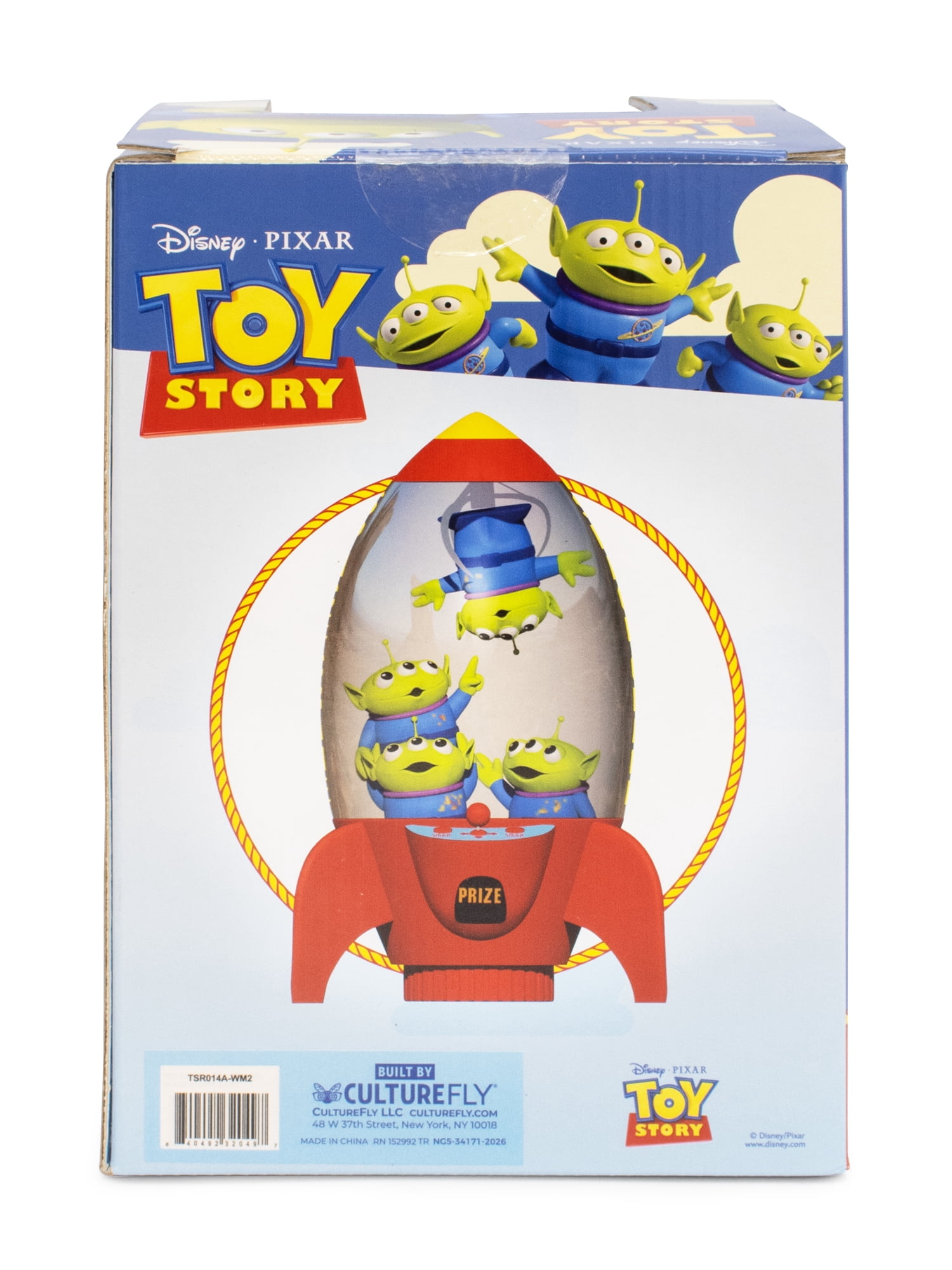 CultureFly Toy Story Aliens Space Crane Game 9 in Collectible Deluxe Claw Machine Vinyl