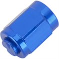 thumbnail image 4 of Aluminum -3 AN Flare Fitting Cap, Blue Anodized, 4 of 6
