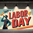 thumbnail image 5 of Bold Design Labor Day Custom Holiday Celebration Event Banner for Outdoor Decoration Indoor Party Office Display, 5 of 8