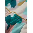 thumbnail image 4 of ABPHQTO Minifalda con volantes y cintura alta con estampado de lunares verdes para mujer, 4 of 5