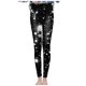 thumbnail image 3 of Gibobby Largo para hombres mujer elásticos de cintura alta con forro polar capris térmicos de longitud completa para entrenamiento de invierno (Negro, XL), 3 of 5