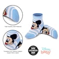 thumbnail image 3 of ABG Accessories - Calcetines infantiles para niñas y niños, Mickey Mouse, Baby Shark, Justice League (10 unidades, 0-24 meses), Mickey Mouse - Azul, 12-24 Meses, 3 of 5