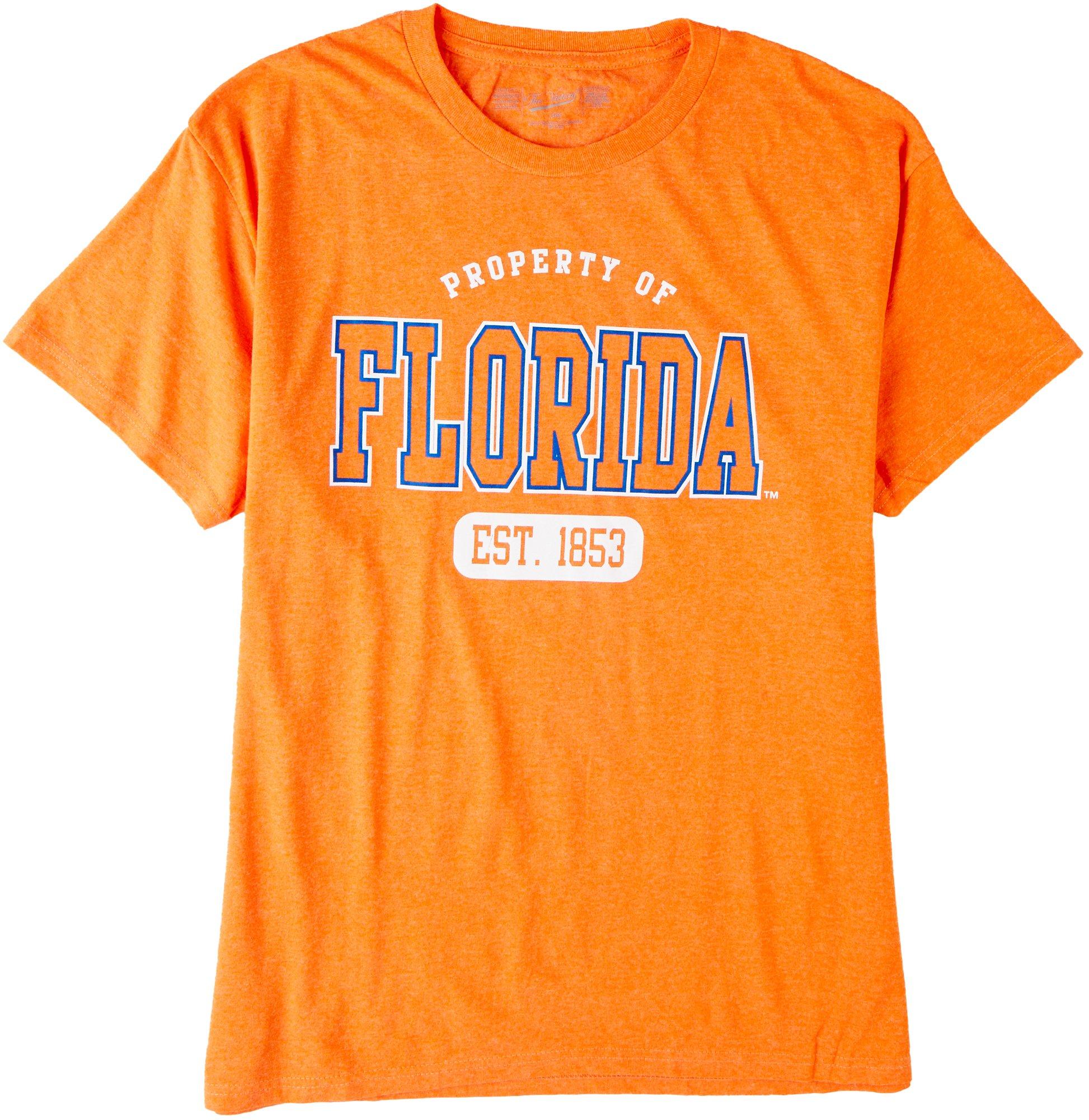 UF Mens Property Of Florida T-Shirt by 
