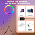 thumbnail image 5 of Aro de luz LED Belug 10 pulgadas con Trípode, 5 of 5