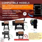 Meatender Advanced Wifi Pid Trapezoid Controller for Pit Boss Smokers, App-Enabled