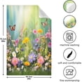 thumbnail image 3 of Coolnut 6 Pack Wild Flowers Kitchen Towels Highly Absorbent, Super Soft Dishcloths 18 x 28 Inches Reusable Quick Drying Tea Towels Set for Home,Kitchen Decor Wash cloth, 3 of 7