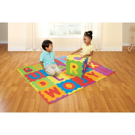 Spark. Create. Imagine. ABC Foam Playmat Learning Toy Set, 28