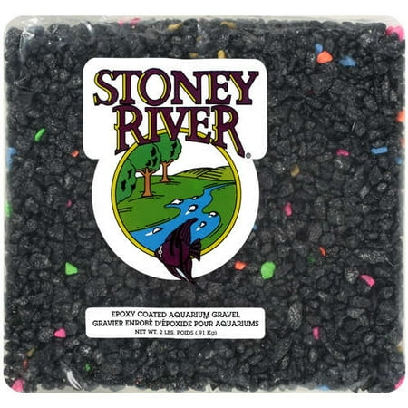 Stoney River: Epoxy Coated Aquarium Gravel, 2 Lb