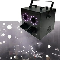 1500W Bubble Fog Machine with Remote LED Lights for Night Club Party Effects