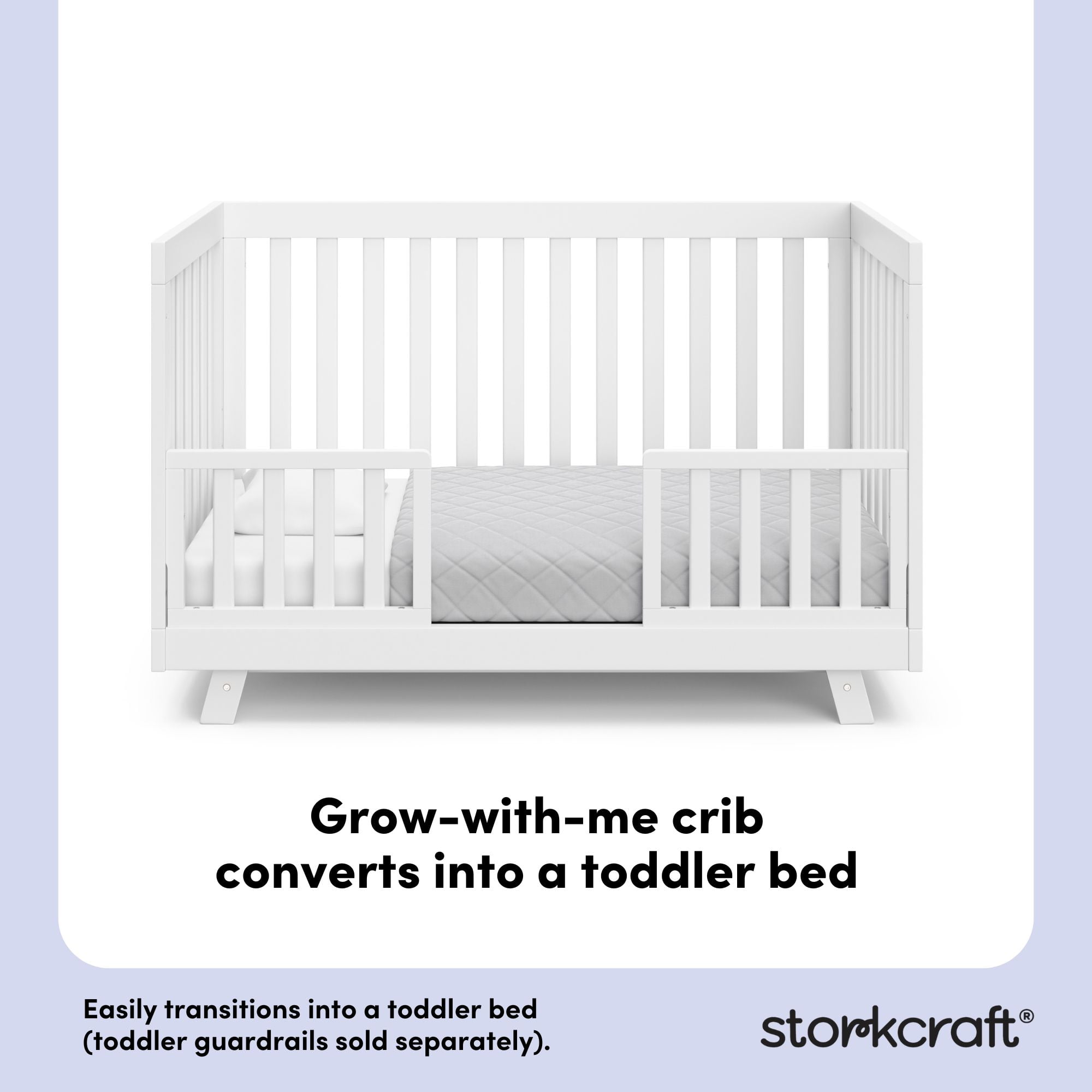 Storkcraft Beckett 3-in-1 Convertible Crib