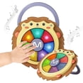 thumbnail image 1 of Juguete musical para bebé (22,5 cm), juguete educativo con sonidos y luces, instrumento musical para niños, juguete de tambor musical electrónico, regalo de desarrollo de actividades para bebés Rojo Verde Cocina, Decoración y Otros, 1 of 5