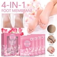 thumbnail image 4 of 4-in-1 Exfoliating Foot Mask Set,Natural Fruit Nutrition for Keratin Removal,Hydrating & Repairing Foot Care,1-Pack, 4 of 5