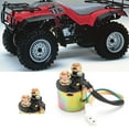 thumbnail image 3 of Engine Starter Solenoid Relay, Durable Copper 12V Motorcycle Parts Anticorrosion Rustproof Rubber  for ATV, 3 of 8