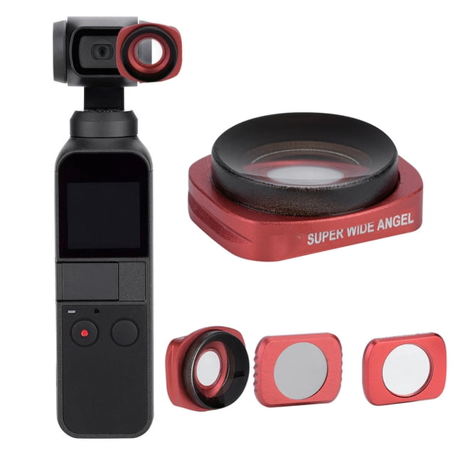 Filtro macro X para Osmo Pocket kit de 3 filtros de lente gran angular Nikou