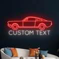 thumbnail image 5 of Handmadetneonsign Custom Text Classic Car Neon Sign, Luxury Car Led Sign, Car Led Light, Sport Car, 5 of 5