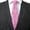 X2 Pink, variant on Ticikt Men's Solid Color Knit Tie Smart Formal Cotton Necktie Flat Bottom