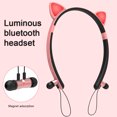 thumbnail image 1 of Gwong Electrónica Inalámbrico Luminoso Luminoso Lindo Gato Forma Forma Auriculares Auriculares Estéreo In-Ear, 1 of 7