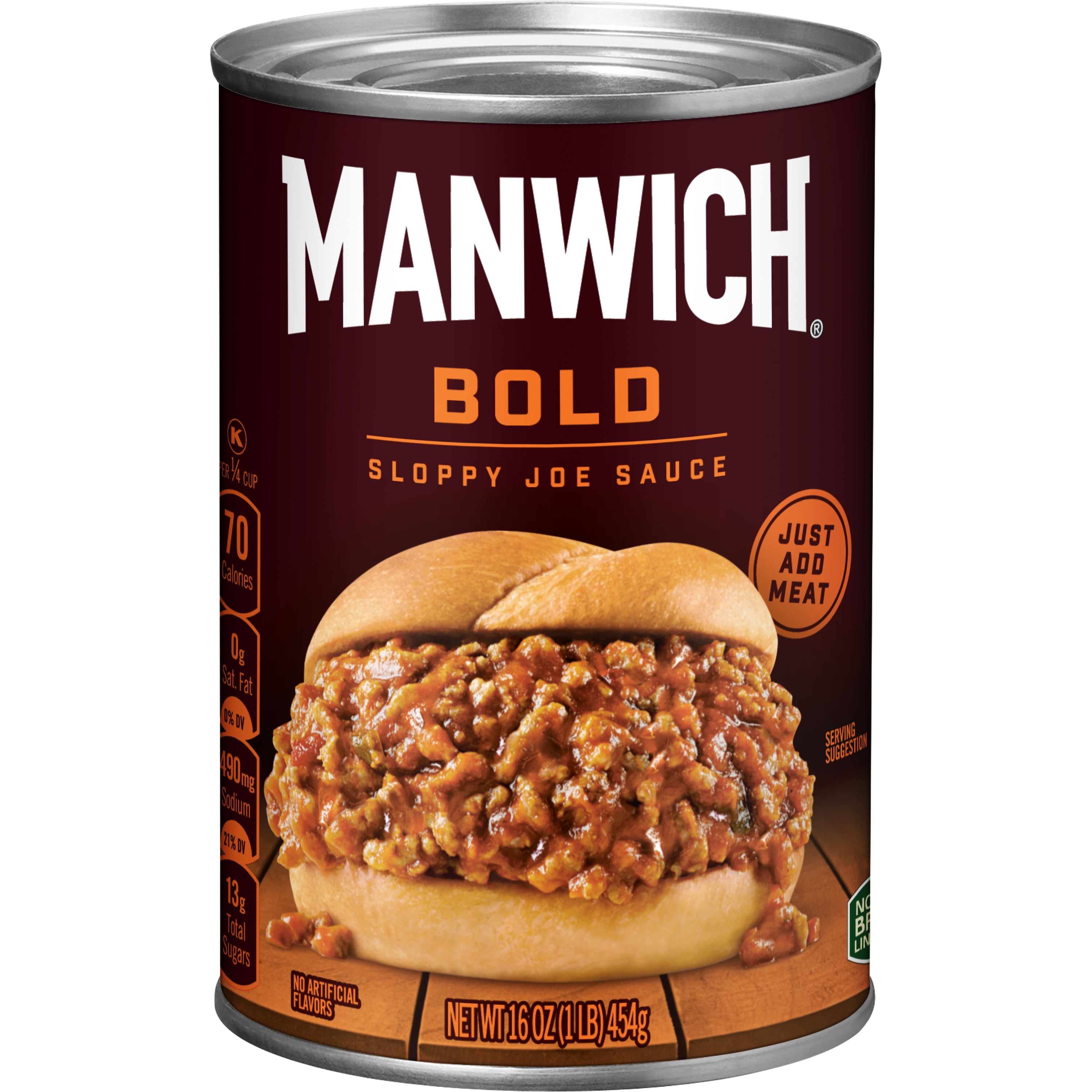 Manwich Bold Sloppy Joe Sauce, 16 oz
