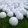 thumbnail image 3 of Shengyu 12 pcs Practice Balls White Golf Balls for Swing Practice Driving Range Home Use, 3 of 6