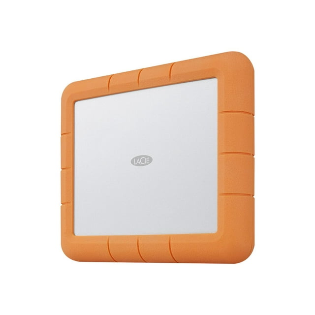 LaCie Rugged RAID Shuttle STHT8000800 - Hard drive array - 8 TB - 2 bays - HDD 4 TB x 2 - USB 3.1 (external) - with 3 years Rescue Data Recovery Service Plan