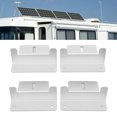 thumbnail image 4 of Solar Panel Mounting Z Bracket, 4Pcs Off Gird Roof Installation Set Aluminum Alloy Lightweight  For RV Yacht, 4 of 8