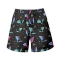 thumbnail image 4 of Binienty Men's Board Shorts Swim Trunks With Gradient Bat Pattern - Quick Dry for Summer Beach Vacation and Water Activities, 4 of 10