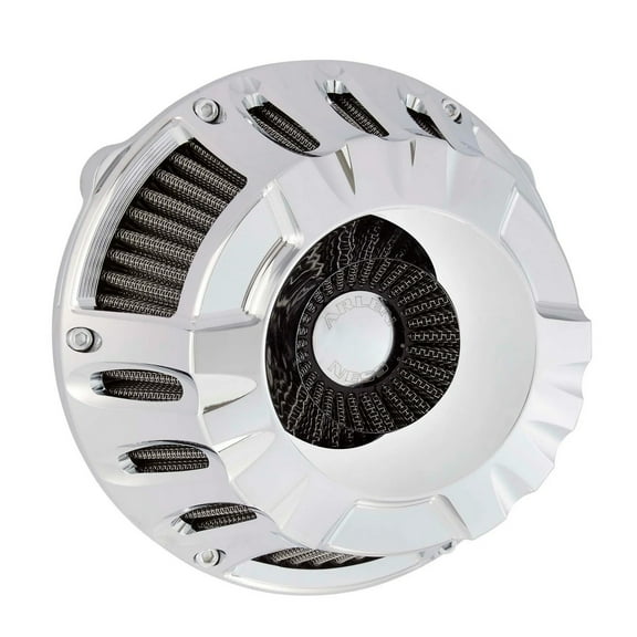 Arlen Ness Deep Cut Inverted Series Chrome Air Cleaner (18-926)