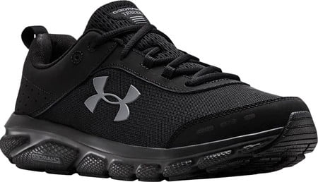 all black under armour shoes mens