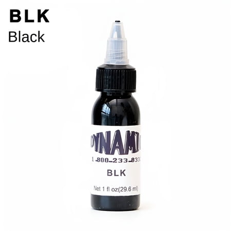 VELIMO 30ml Dynamic Black Tattoo Ink, Professional Body Art Pigment, Fade Resistant for Line Work & Shading
