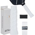thumbnail image 1 of Pickleball Paddle Grip, Enhanced Grips Overgrip with Racquet Grip Bands and Tape, Shock Absorbing, Comfort Control, Reduces Vibration, Anti Fatigue and Sweat, 1 of 7