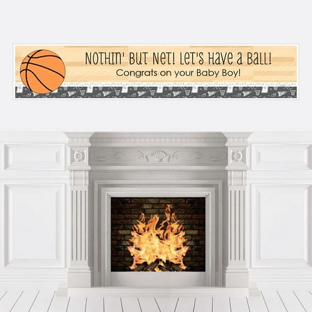 Nothin But Net Basketball Baby Shower Decorations Party