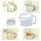 thumbnail image 5 of Lavadora de Arroz FUWE Transparente con Colador Fino de Escala para Alimentos de Grano Pequeño, 5 of 9