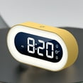 thumbnail image 4 of Charging voice alarm clock, mirror LED music clock, 4 of 5