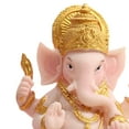 thumbnail image 3 of serony Figurine en Résine du Seigneur Ganesha Statue de Bouddha Maison Mandir Diwali Déco de Table, 3 of 6