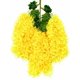 thumbnail image 1 of Nvzi 12 guirnaldas colgantes de glicina artificial de ratán, flores de seda, para decoración del hogar, fiestas y bodas (amarillas), 1 of 4